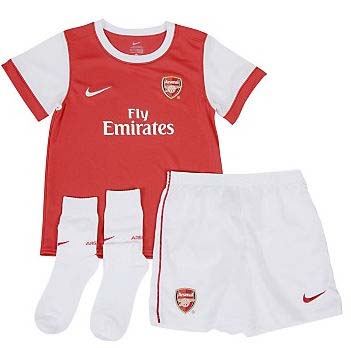 2010-11 Arsenal Home Nike Little Boys Mini Kit