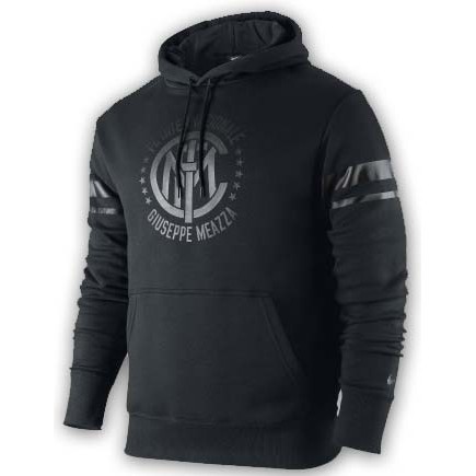 2010-11 Inter Milan Nike Hooded Top (Black)