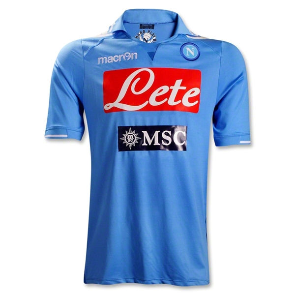 2011-12 Napoli Home Authentic Shirt