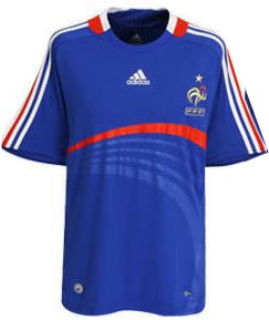 2008-09 France home football shirt