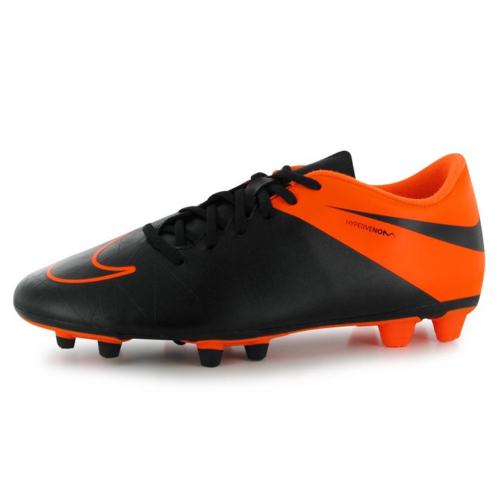 nike orange and black football boots