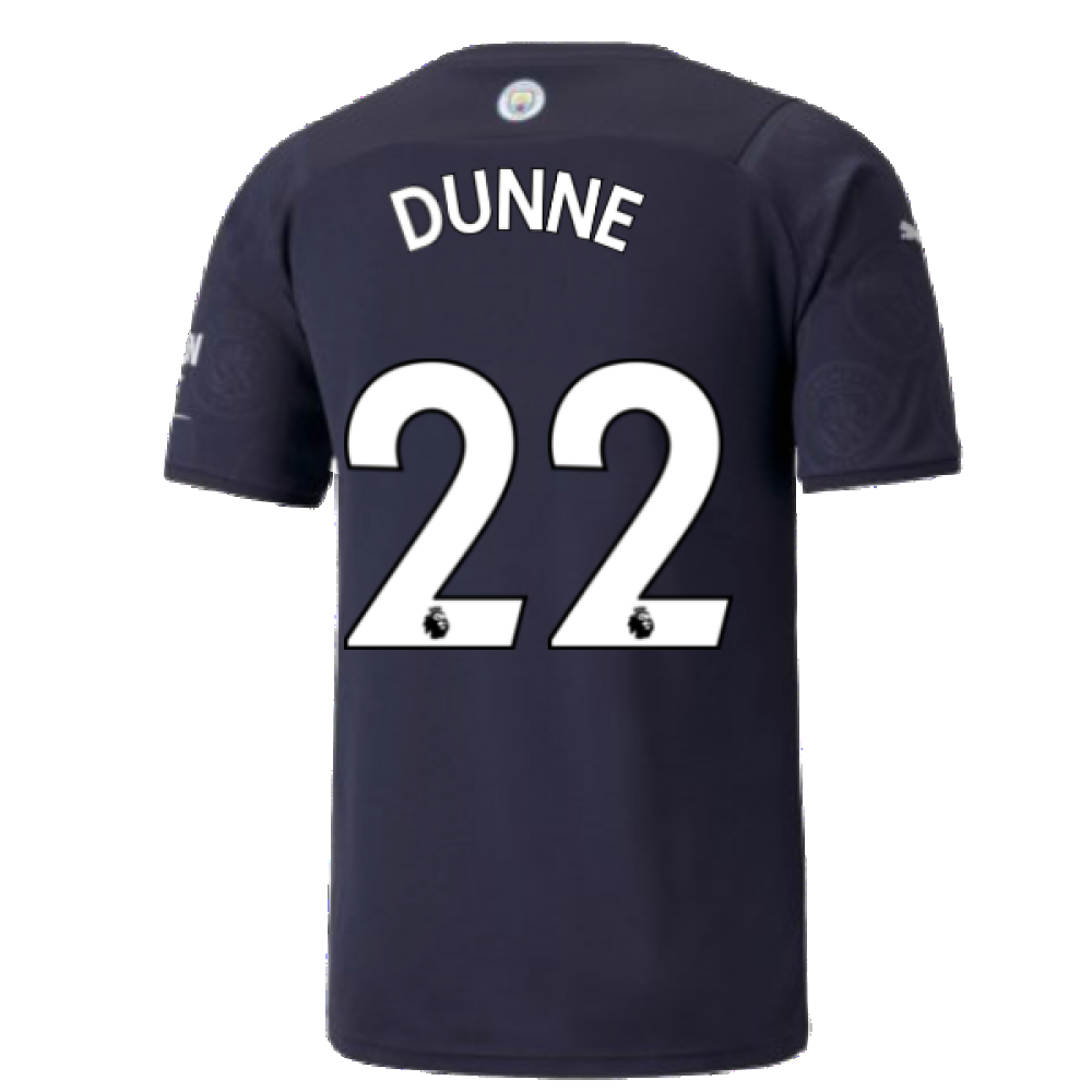 2021 2022 Man City Pre Match Jersey Light Blue Dunne 22 Puma US