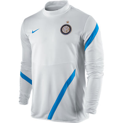 2011-12 Inter Milan Nike Midlayer Top (White)