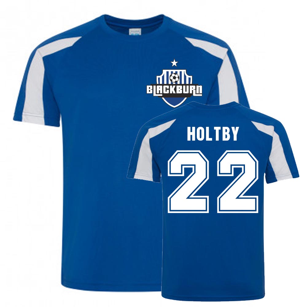 Click to view product details and reviews for Lewis Holtby Blackburn Rovers Sports Training Jersey Blue.