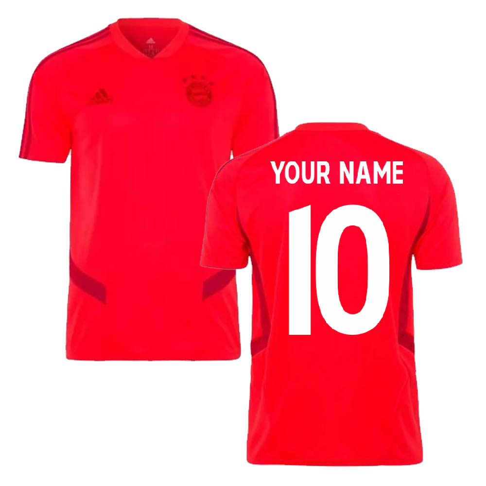 Click to view product details and reviews for 2019 2020 Bayern Munich Adidas Training Shirt Red Your Name.