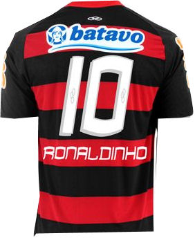 Flamengo Home Shirt (Ronaldinho 10 