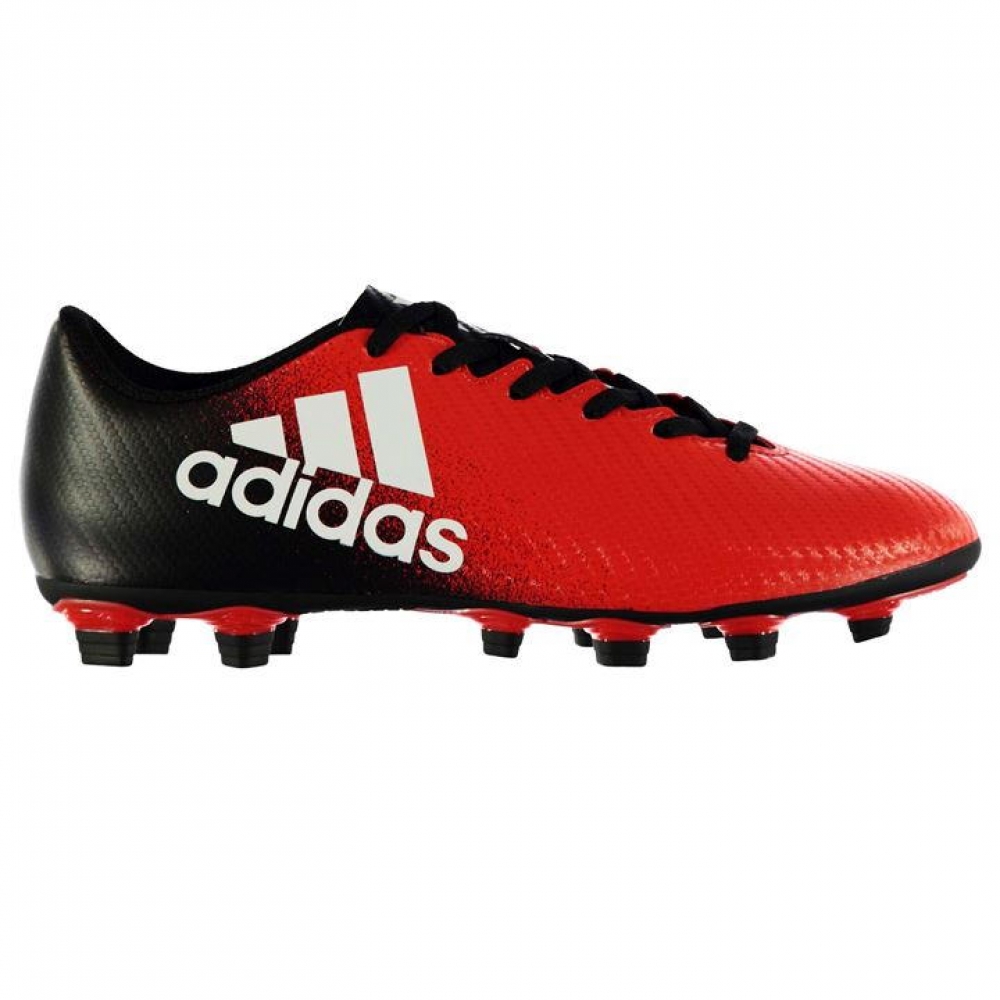 red and black adidas football cleats