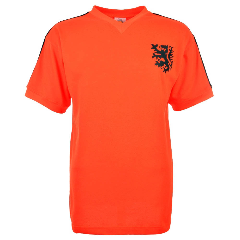 retro holland football shirt