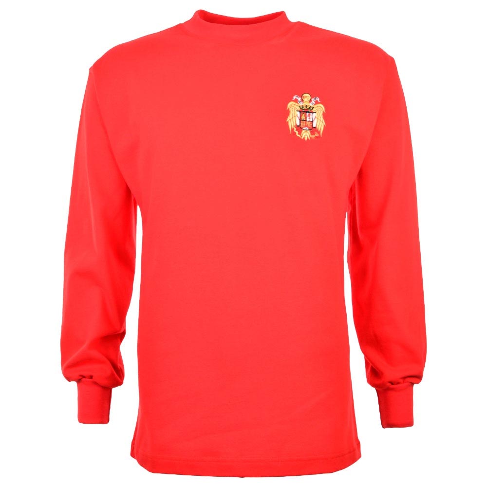 retro spain football shirt