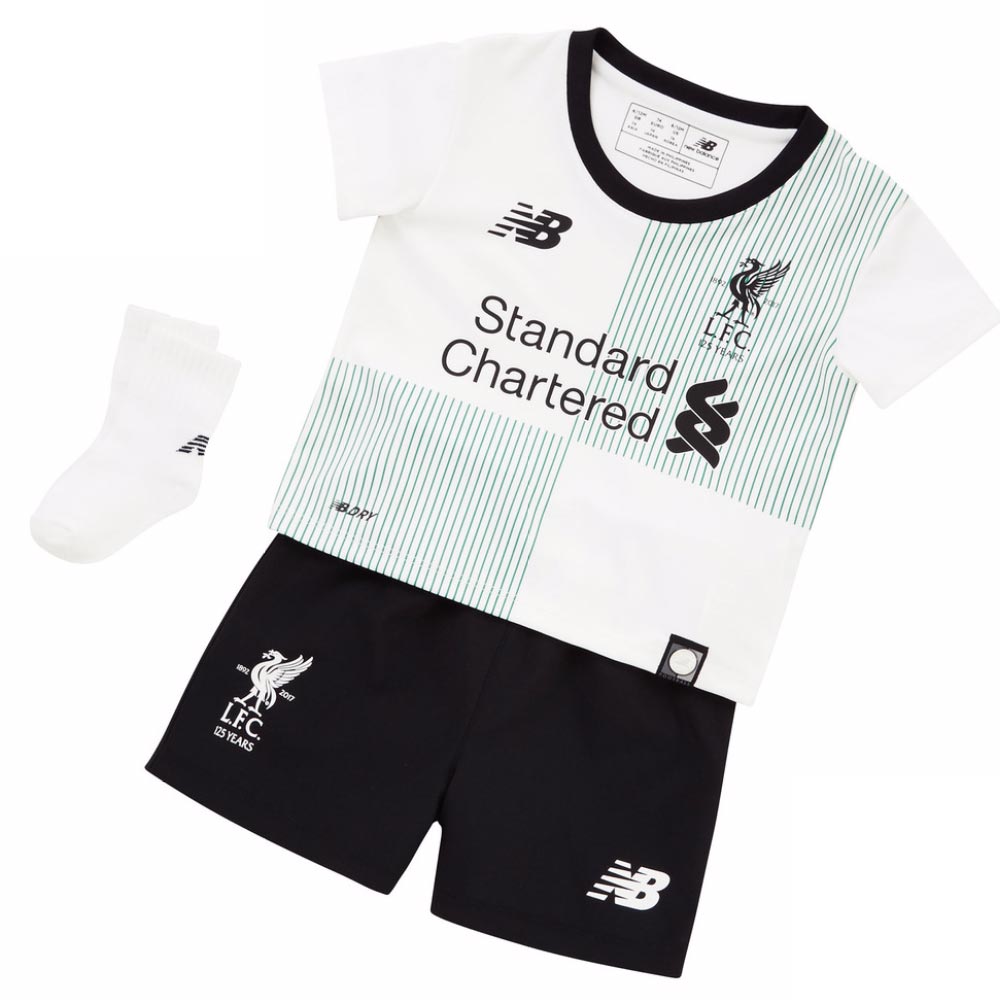 2017 2018 Liverpool Away Baby Kit BY730129 Uksoccershop