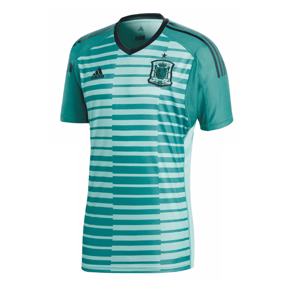 Spain Home Adidas Goalkeeper Shirt 