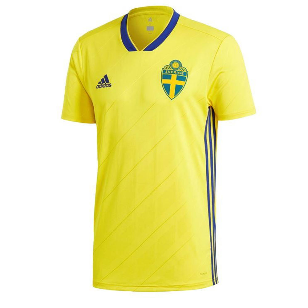 2018-2019 Sweden Home Adidas Football 