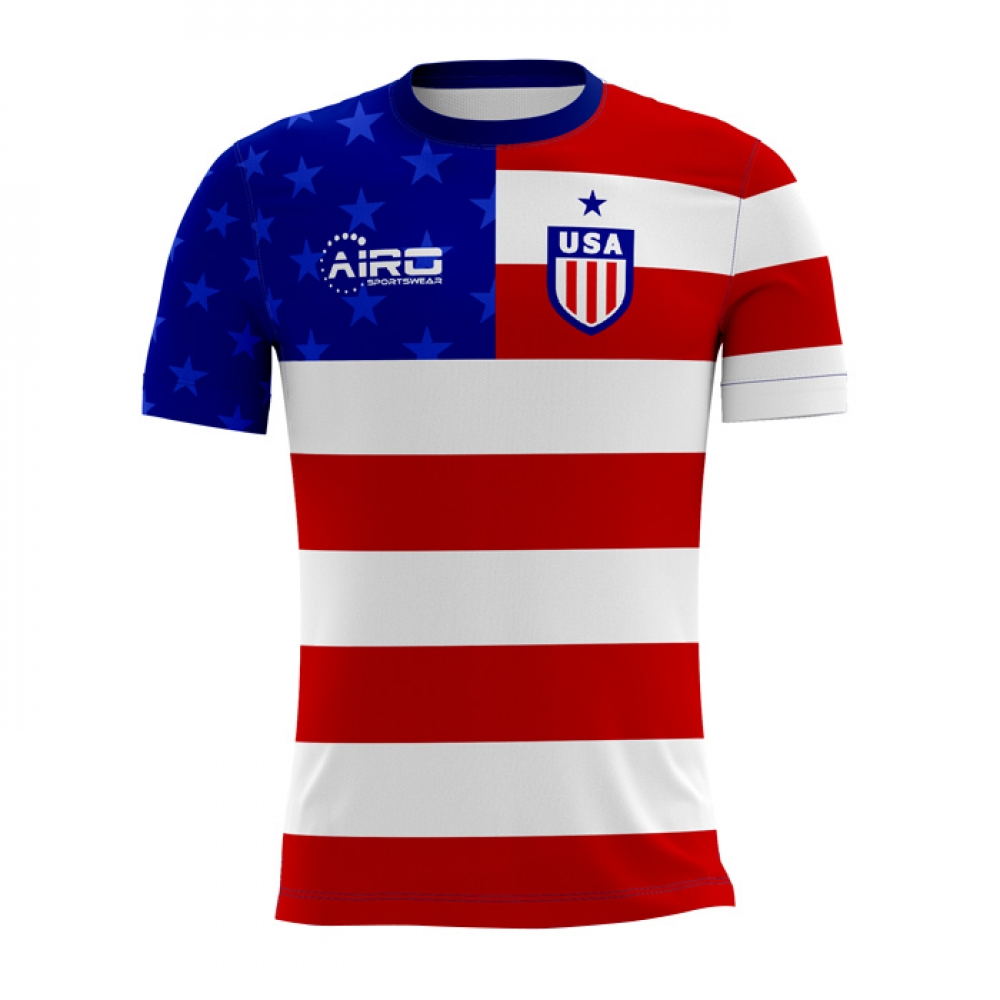USA Home Concept Football Shirt 