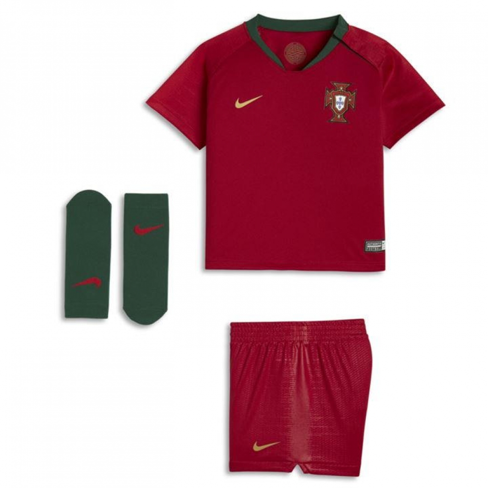 2018-2019 Portugal Home Nike Baby Kit 