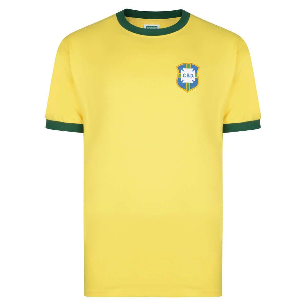 Brazil 1970 World Cup Final No10 Shirt 