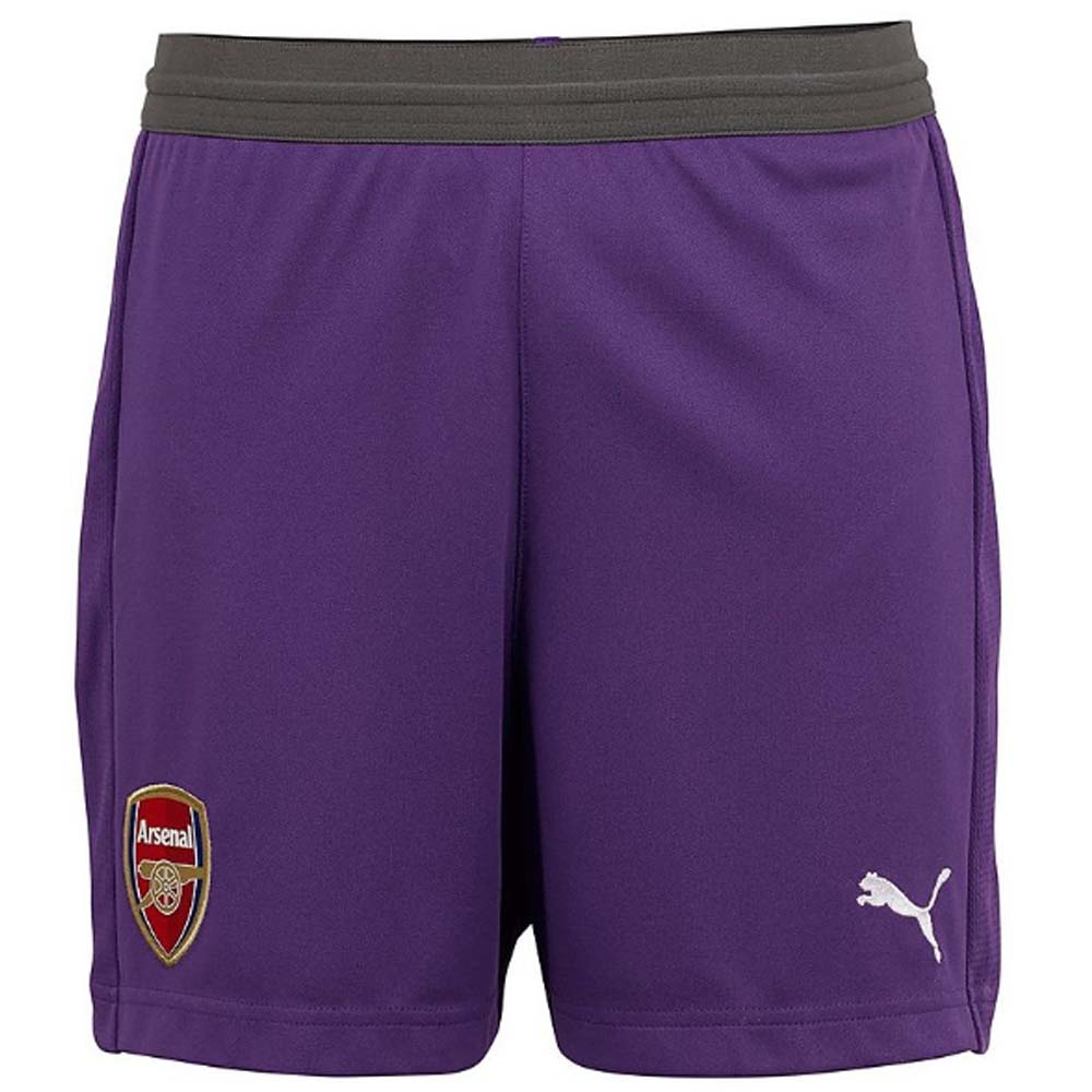 Click to view product details and reviews for 2018 2019 Arsenal Away Goalkeeper Shorts Purple Kids.