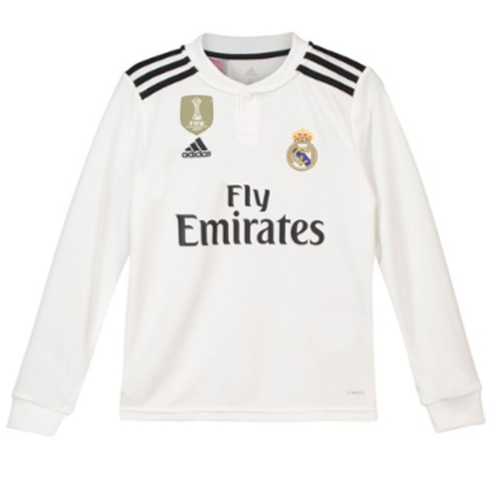 real madrid long sleeve jersey 2018