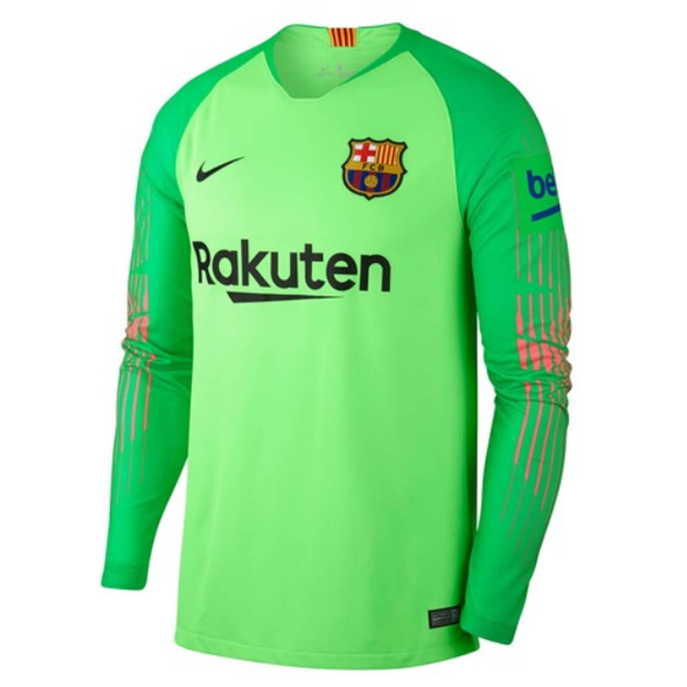 barcelona away kit green