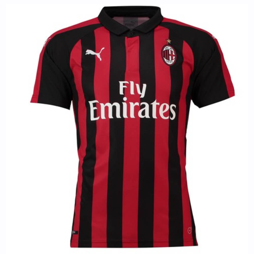 AC Milan Puma Home Football Shirt 