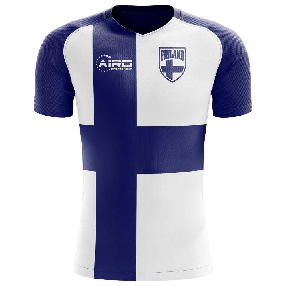 Finland Flag Concept Football Shirt 