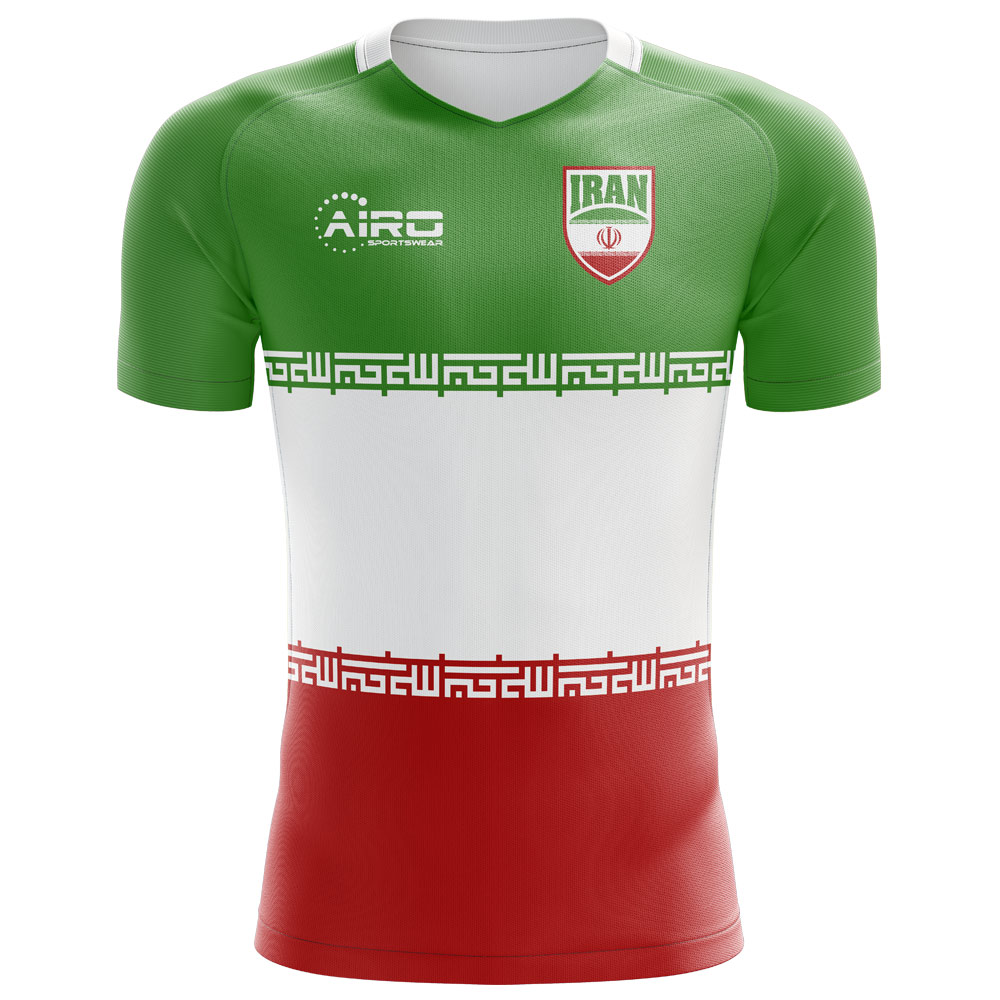 Custom Red White Kelly Green-Old Gold Sublimation Iranian Flag Soccer  Uniform Jersey in 2023