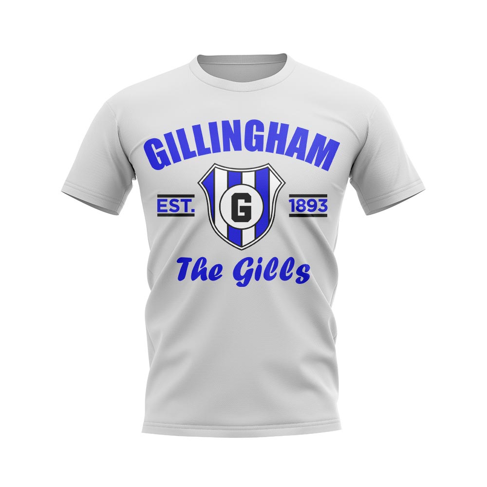 Click to view product details and reviews for Gillingham Established Football T Shirt White.