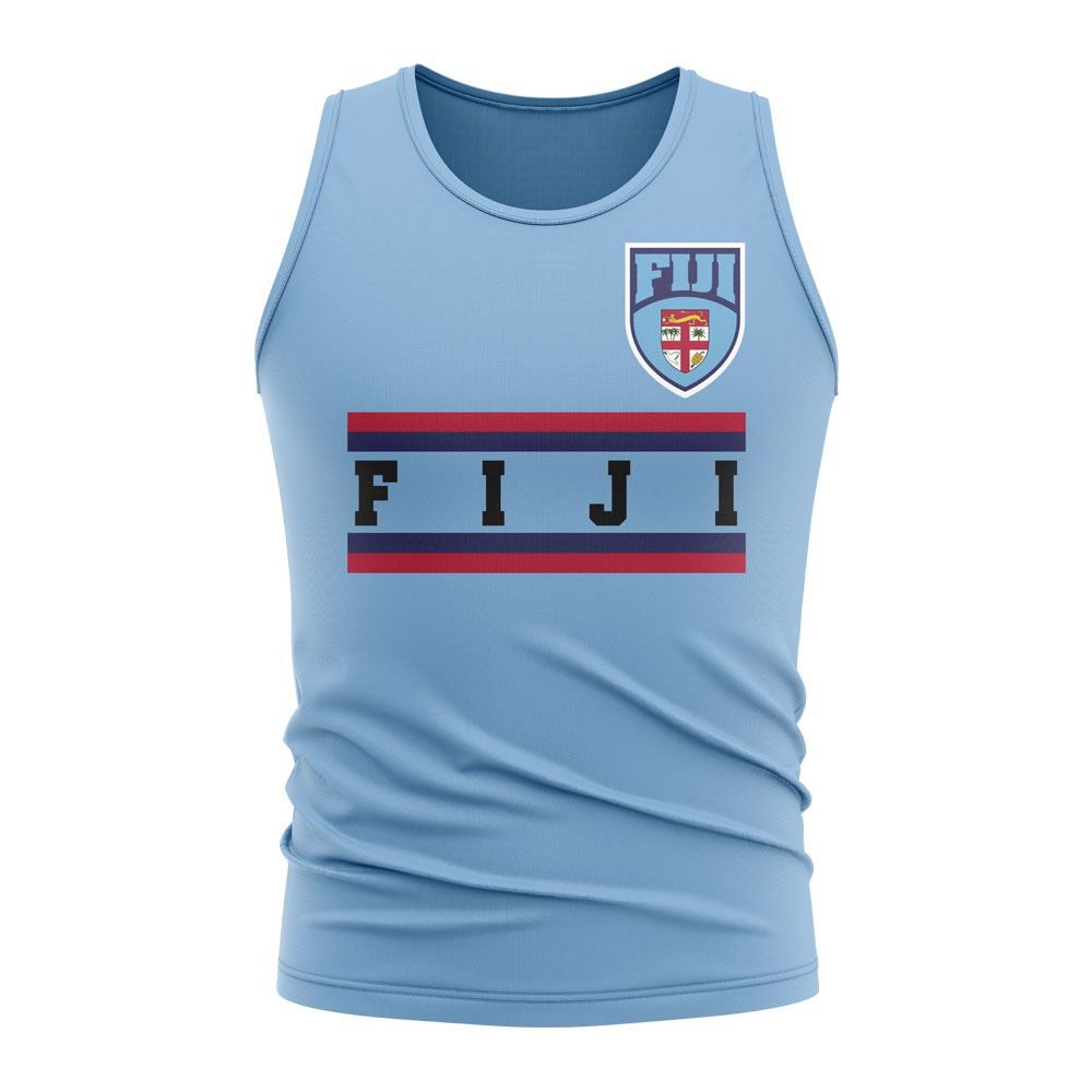 Click to view product details and reviews for Fiji Core Football Country Sleeveless Tee Sky.
