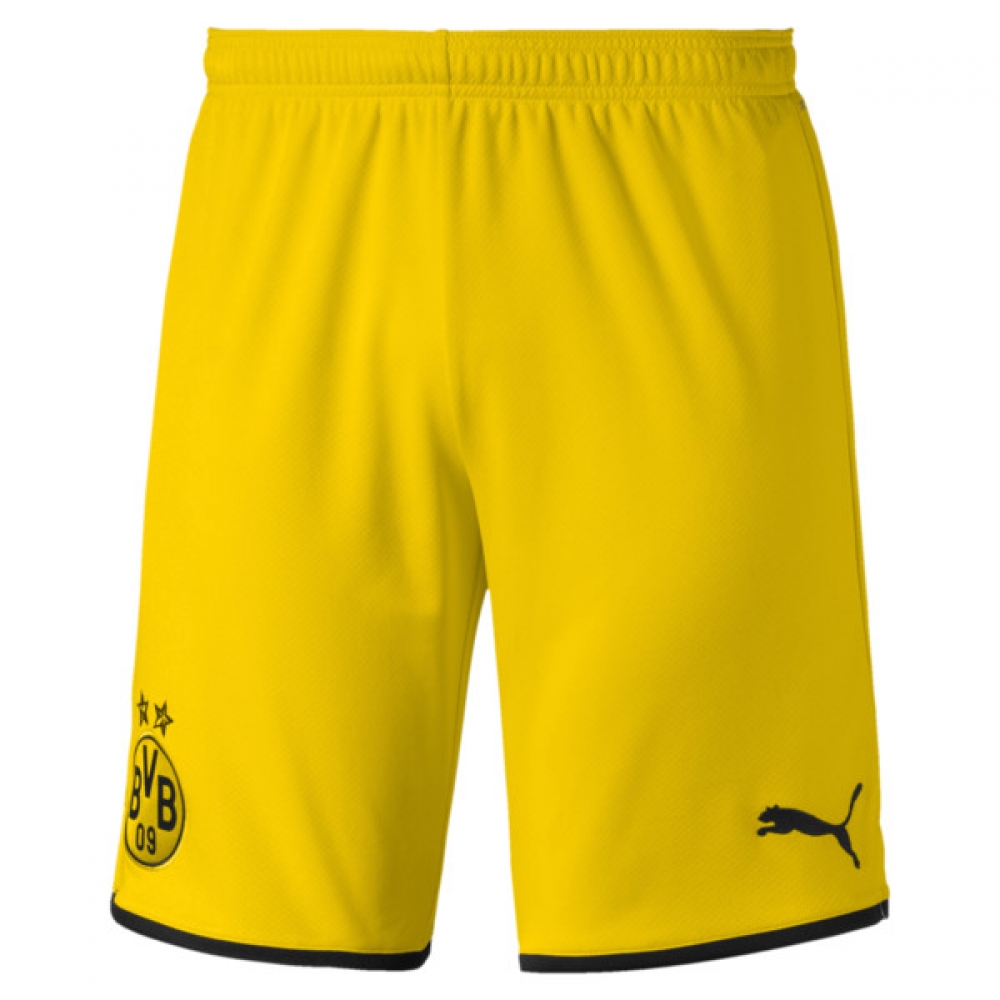 Click to view product details and reviews for 2019 2020 Borussia Dortmund Home Puma Shorts Yellow.