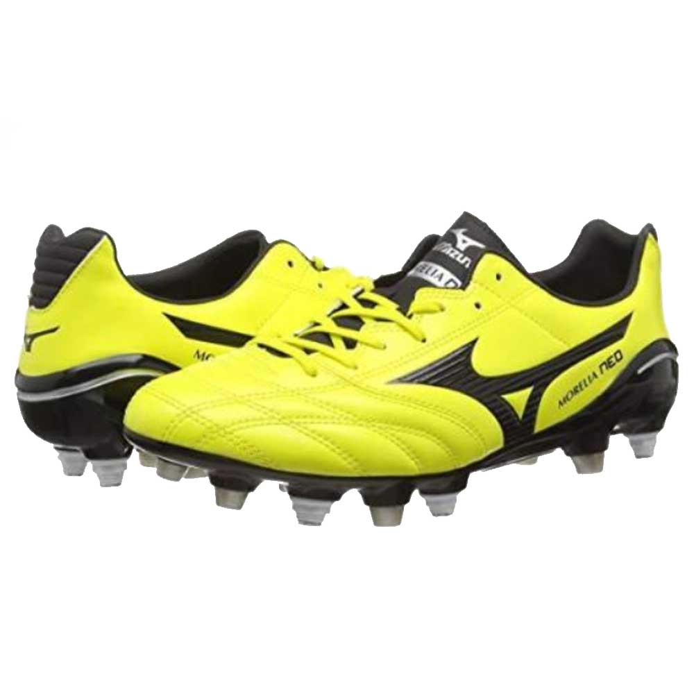 mizuno yellow football boots