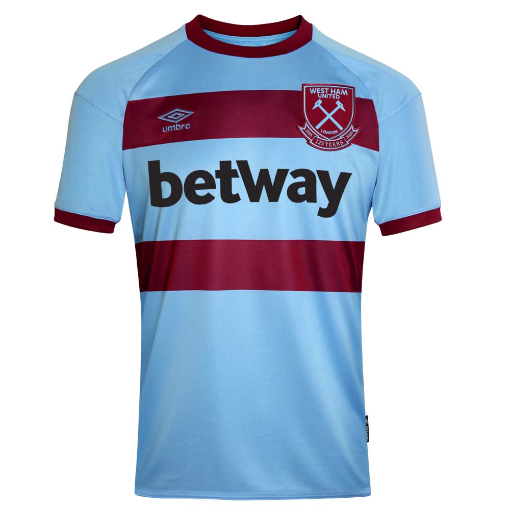 lijn Validatie diepgaand 2020-2021 West Ham Away Football Shirt [92052U-KIT] - Uksoccershop