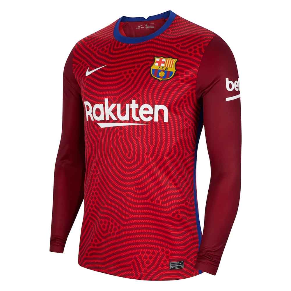 2020 2021 Barcelona Away Goalkeeper Shirt Red Cd4272 658 Uksoccershop