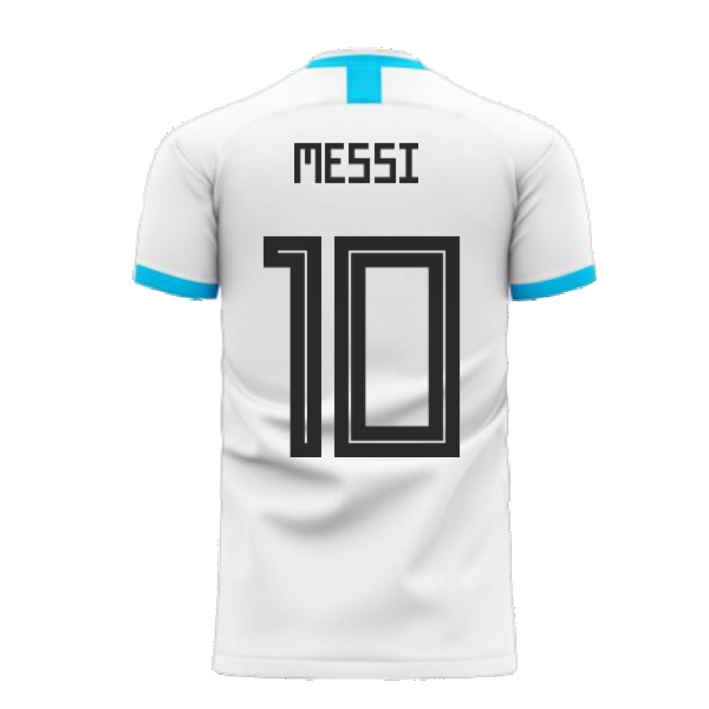 Argentina 2023-2024 Home Concept Football Kit (Libero) (Messi 10 ...