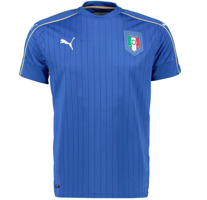 puma italian soccer jersey