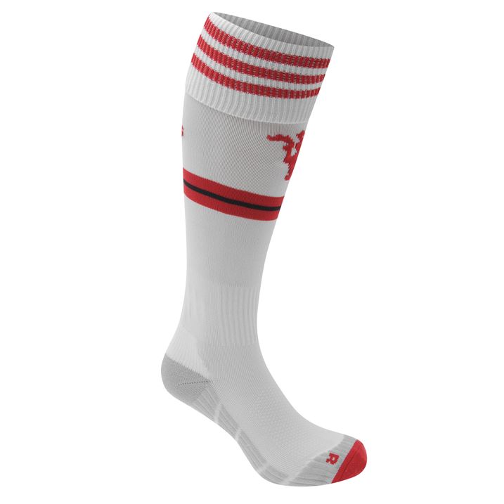 Click to view product details and reviews for 2015 2016 Man Utd Adidas Away Socks White.