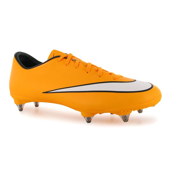 orange nike boots