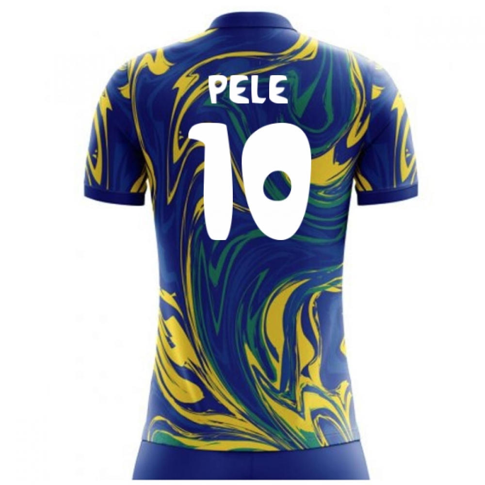 Brazil Away Concept Shirt (Pele 10 