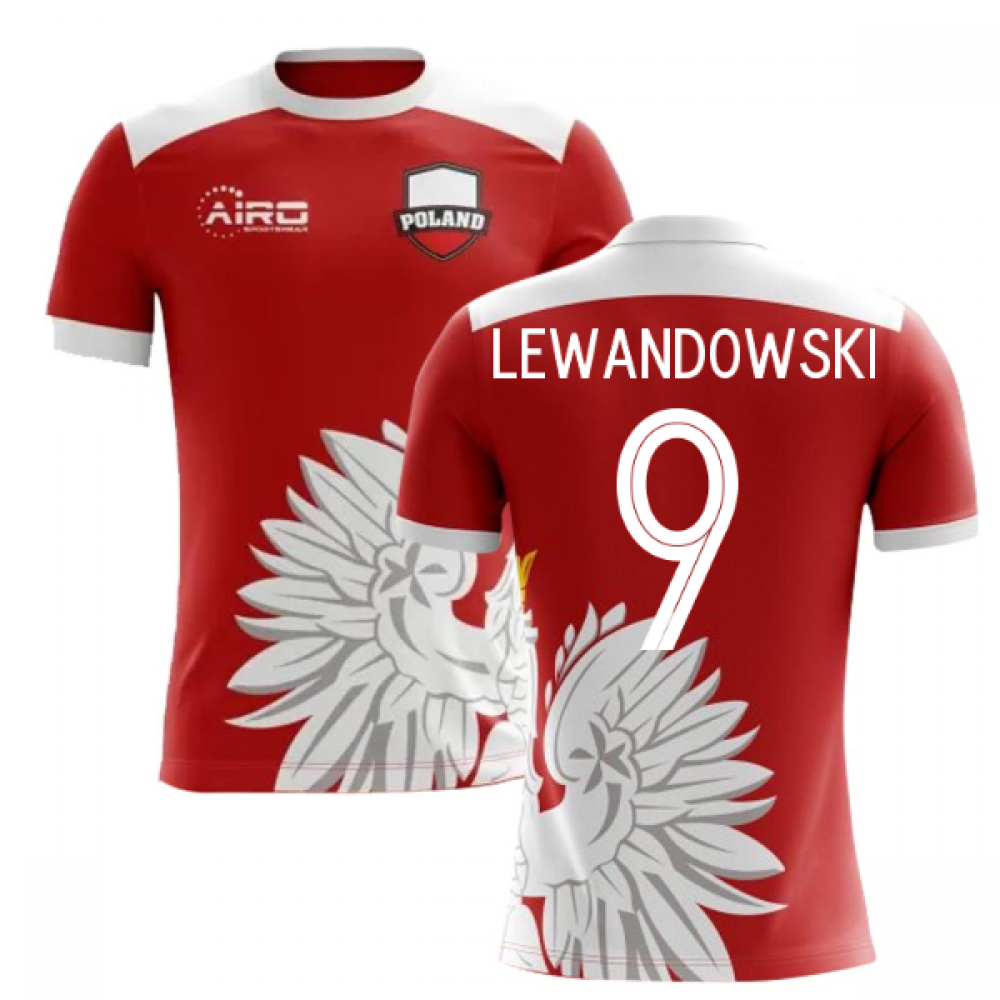 Click to view product details and reviews for 2020 2021 Poland Away Concept Football Shirt Lewandowski 9 Kids.