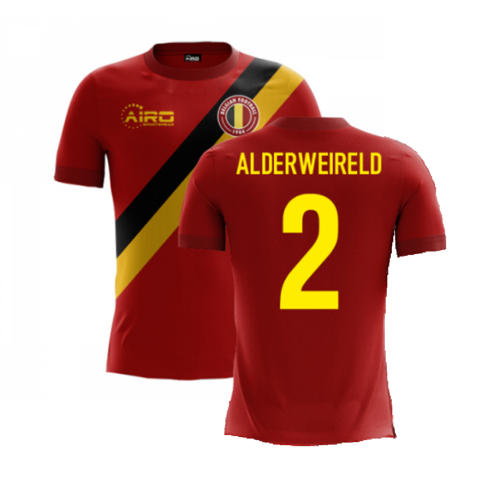 Toby Alderweireld Belgium home jersey