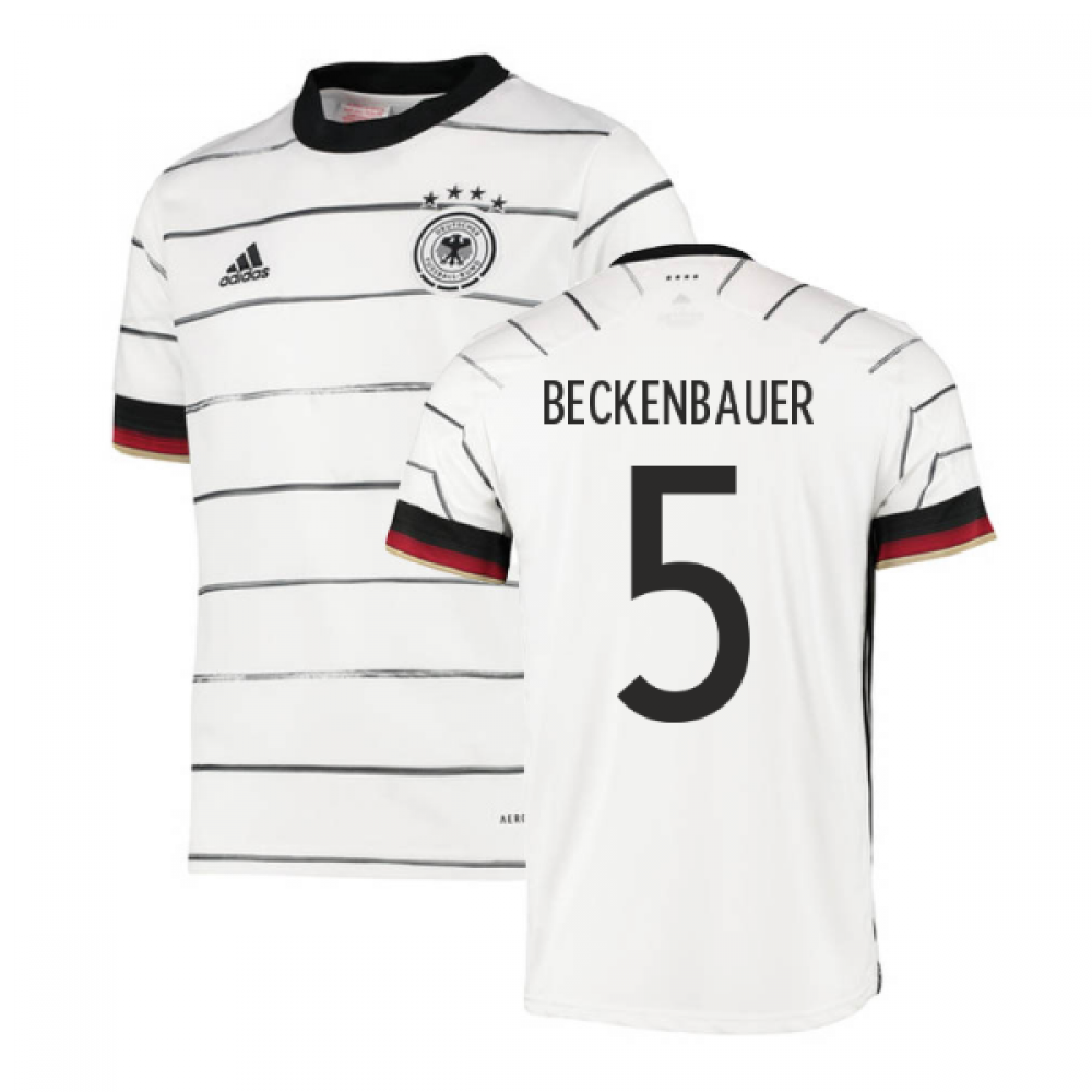 Click to view product details and reviews for 2020 2021 Germany Home Adidas Football Shirt Kids Beckenbauer 5.