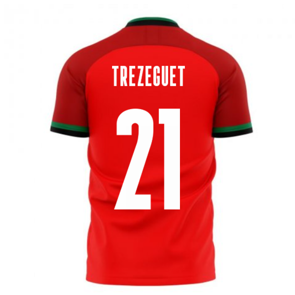 Egypt 20232024 Home Concept Football Kit (Libero) (Trezeguet 21