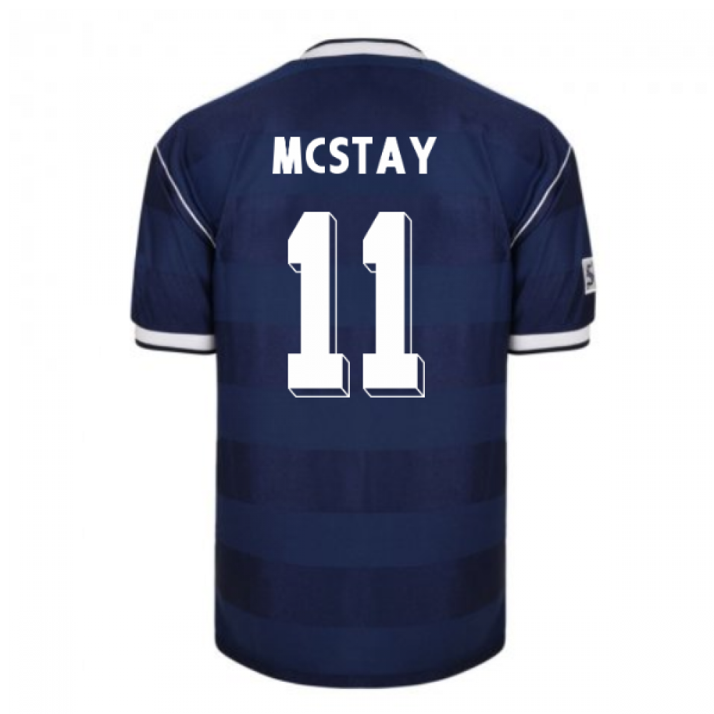Click to view product details and reviews for Score Draw Scotland 1986 Retro Football Shirt Mcstay 11.