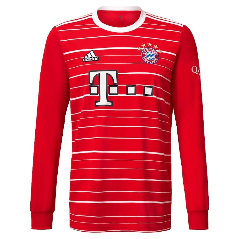 2022 2023 Bayern Munich Long Sleeve Home Shirt