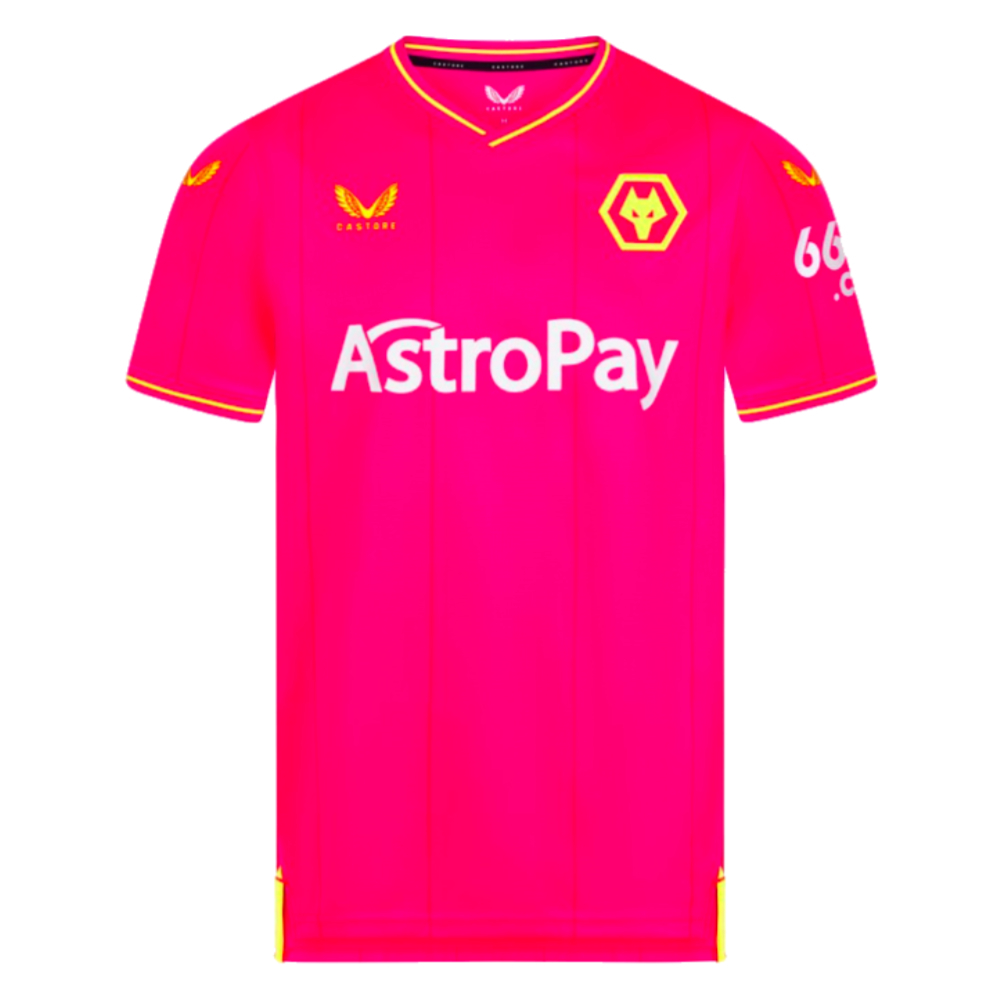 Wolves sales pink jersey