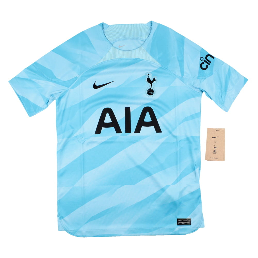 Nike 2023-2024 Tottenham Home Goalkeeper Shirt (Blue) - Kids