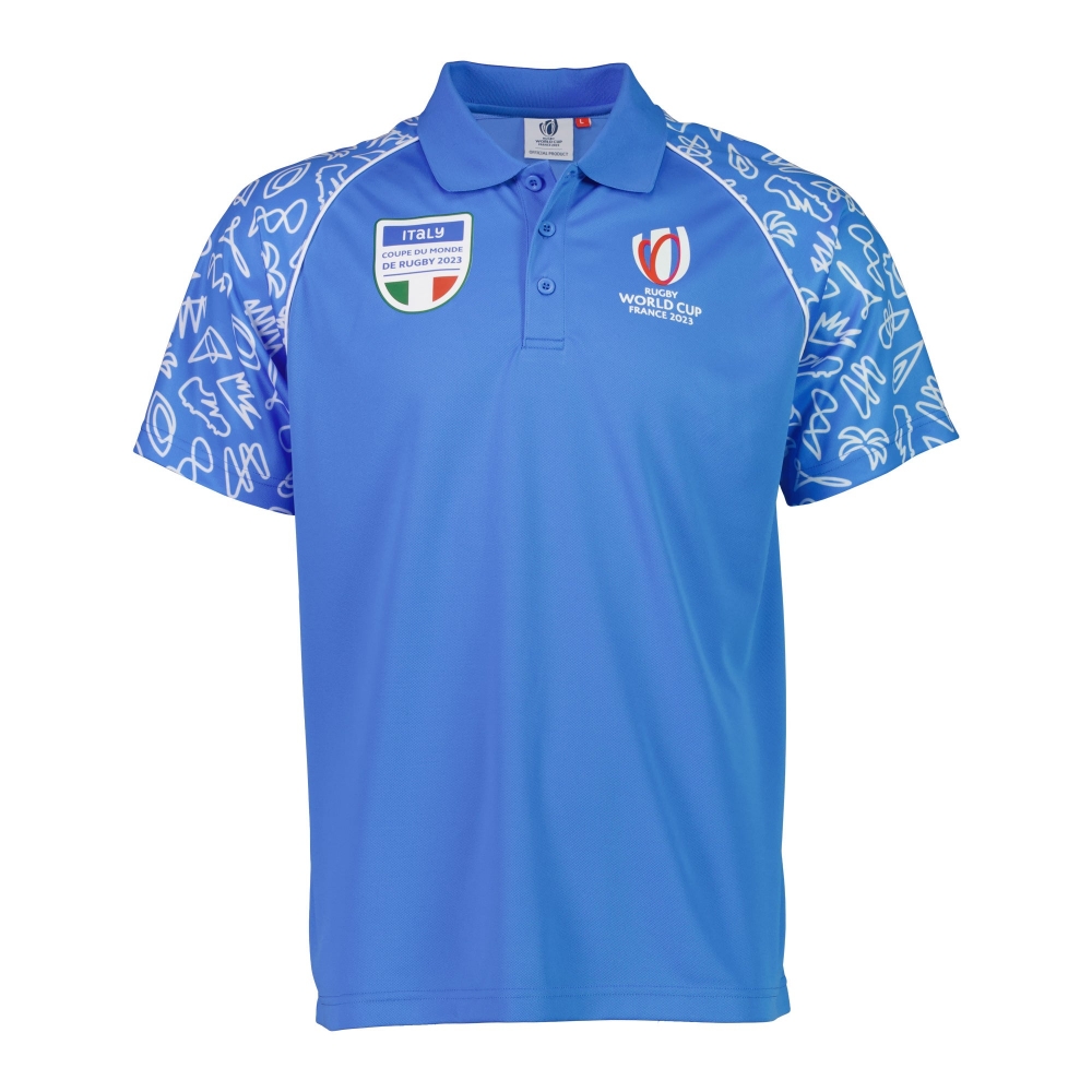 Rugby World Cup 2023 adults' cotton polo shirt