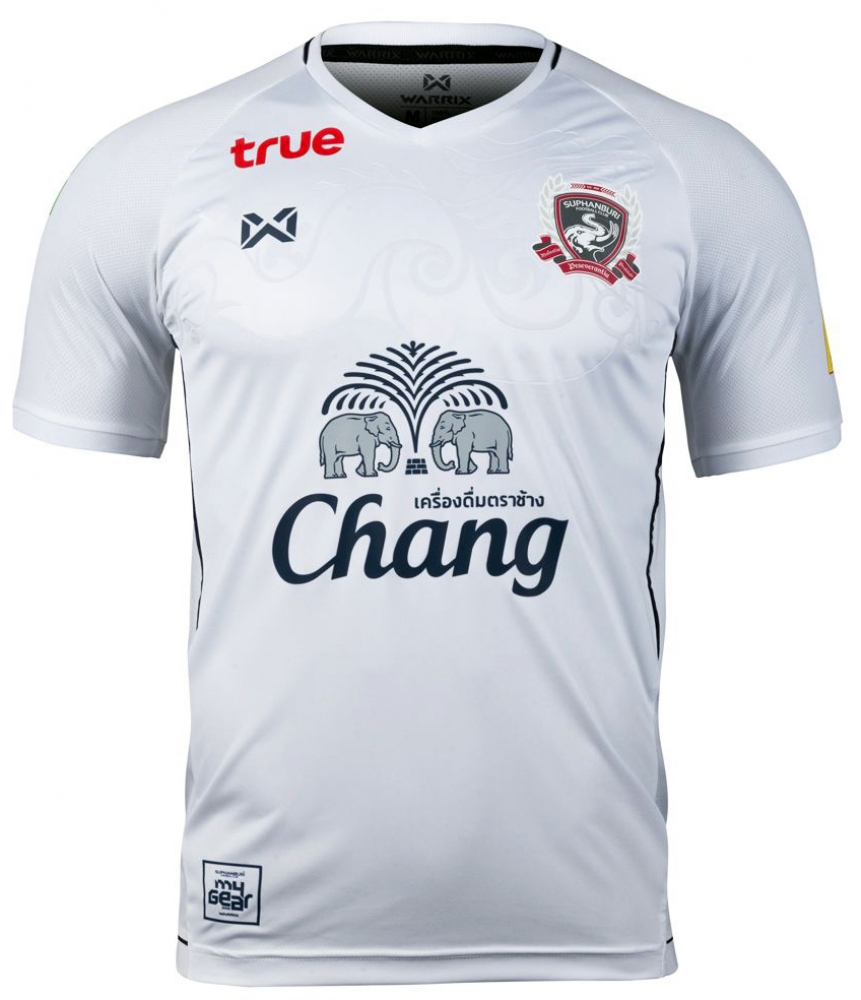 Suphanburi FC Shirt White UV 238033 Uksoccershop