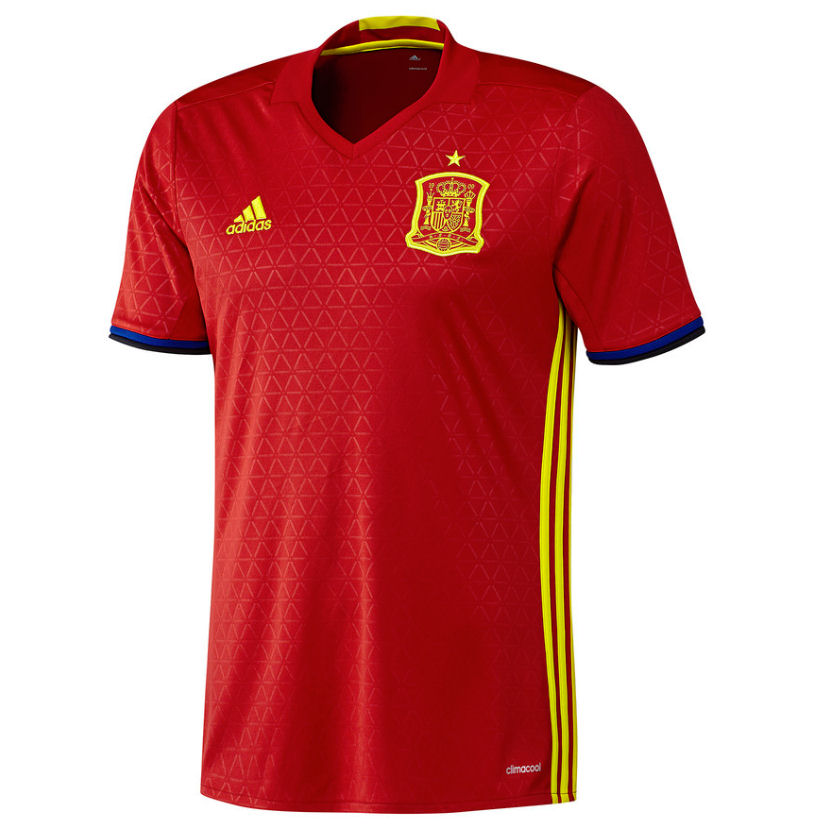 2016-2017 Spain Home Adidas Football 
